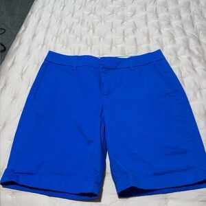 J. Crew Cobalt Blue Chino Bermuda Shorts